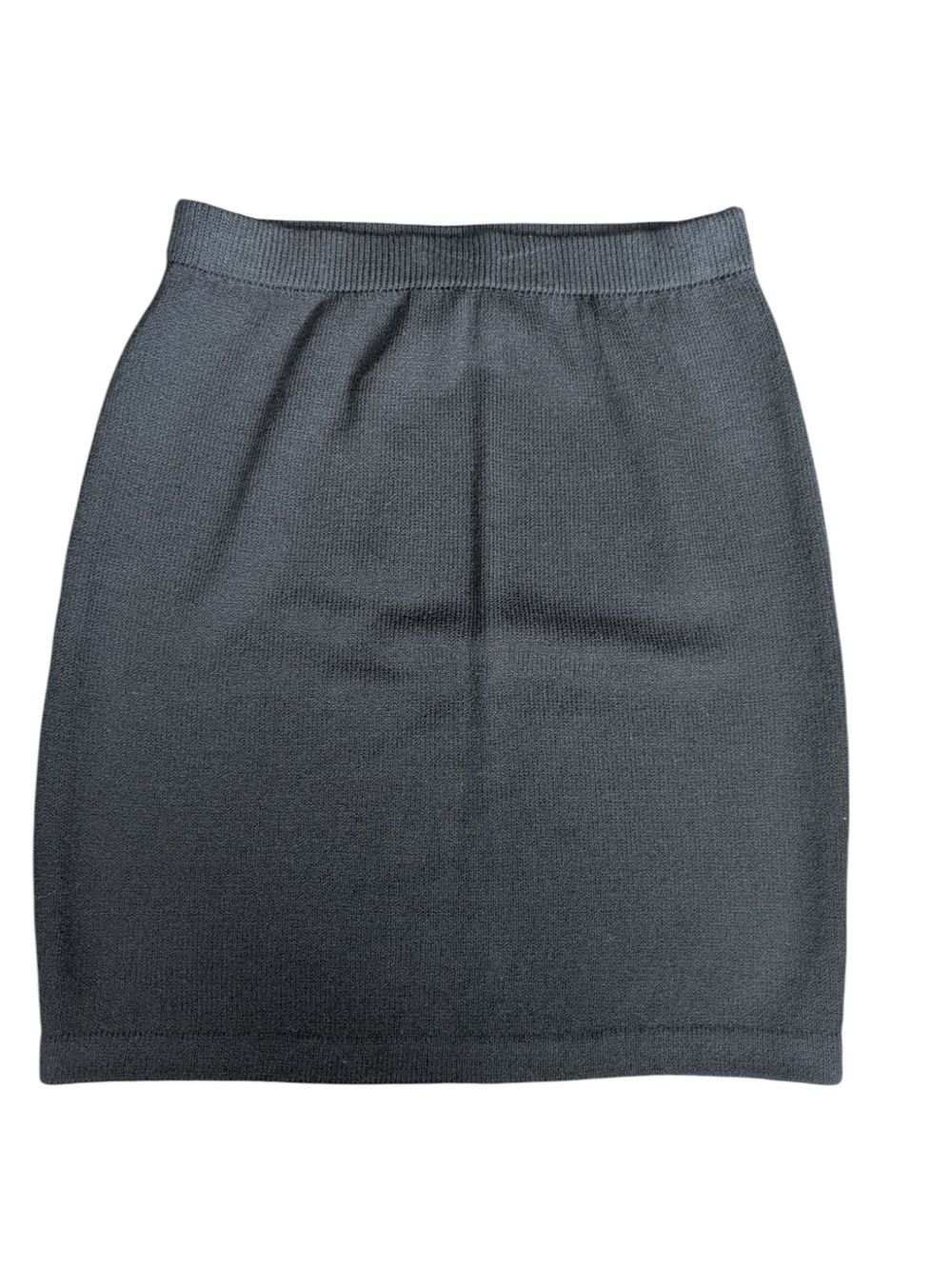 ST. JOHN BASICS KNITTED MINI PENCIL SKIRT